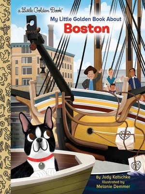 cover image of My Little Golden Book About Boston